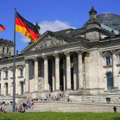 Tyska parlamentet Reichstag i Berlin. Foto: Wikipedia Common, kredit: Cezary Piwowarski