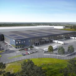 Kilenkrysset och Bockasjö hyr ut 20 400 kvadratmeter i nyutvecklad logistikbyggnad. Foto: Bockasjö