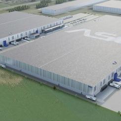 Lagerbyggnaden i Landskrona Bild: Brion