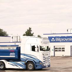 Bilprovningens besiktningsstatistik för 2022 visar att sex av tio tunga lastbilar har brister. Foto: Bilprovningen