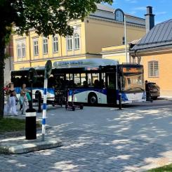 Buss i Örebro. Foto: Stina Wickenberg