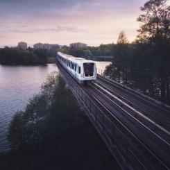 Allt fler C30-tåg kör i tunnelbanan. Just nu är 63 vagnar i trafik. Foto: SL