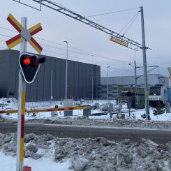 Tåg ankommer till Copp i Eskilstuna. Foto: Coop