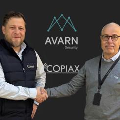 Tore Karlsen, Copiax och Stefan Filobelli, Avarn Security Systems Foto: Copiax