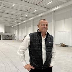 Ulf Dahlgren, vd, logistik- och fastighetschef på Copiax. Foto: Element Logic