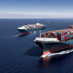 Containerfartyg. Bild: Arkivbild