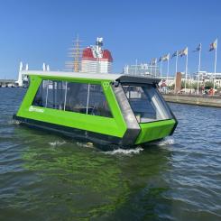 Cstriders prototypfärja Celia One. Foto: Innovatum Science park