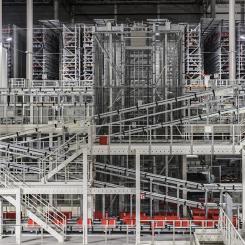 Sammantaget beräknas Axfoods kapacitet med det nya logistikcentret öka med minst 20 procent jämfört med dagens volym i södra Sverige. Foto: Axfood