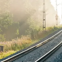 Spår och växlar samt kontaktledning kommer att bytas på Dalabanan. Foto: Trafikverket