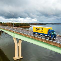 Dachser stärker sitt nätverk för vägtransport i norra Europa. Foto: Dachser