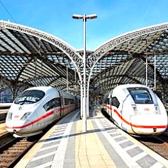 Tågen rullar igen i Tyskland efter en omfattande strejk. Frågan är , hur länge. Branschen räknar med svåra förhandlingar och nya hot om arbetsnedläggningar hos lokförare. Foto: Deutsche Bahn