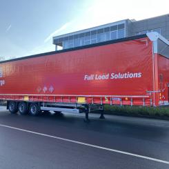 Sedan i somras har DB Cargo Full Load Solutions utökat flottan med 200 trailers, varav 100 är megatrailers. Foto: DB Cargo