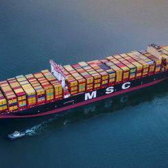 Bränslet som behövs för en hundraprocentig utsläppsminskning säkerställs genom överallokering, vilket också kompenserar för utsläpp från bränsleproduktion och transport. Bild: MSC