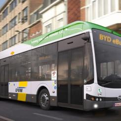 Under det gångna året beställde operatören ytterligare 124 elbussar och tecknade ett nytt ramavtal för framtida upphandlingar av elbussar för högkapacitetslinjer. Foto: De Linj