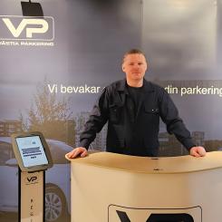 Denis Andersson. Foto: Västia Parkering