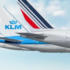 Air France-KLM Group driver ett av de mest omfattande flygnäten mellan Europa. Foto: KLM-AirFrance Group