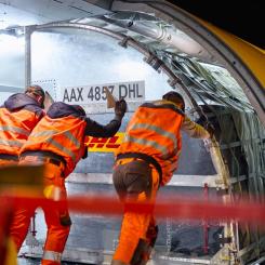 Samarbete syftar till att förebygga och bekämpa organiserad brottslighet kopplad till gränsöverskridande transportflöden genom ökad operativ samverkan, kunskapsutbyte och gemensamma åtgärder. Foto: DHL