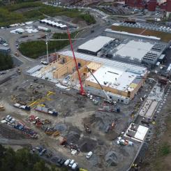 EcoDataCenter investerar ytterligare i sin anläggning EcoDataCenter 1 i Falun. Foto: EcoDataCenter