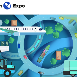 eComExpo handlar om att göra transportbranschen fossilfri. Bild Svenska Mässan