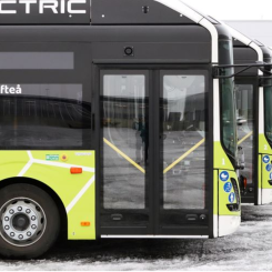 Skellefteå buss beställer sex elbussar av modellen Volvo 7900 Electric. Foto: Skellefteå buss