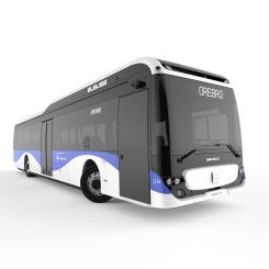 Svealandstrafikens elbuss för regiontrafik i Örebro län. Foto: Svealandstrafiken