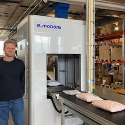 E-logistiks nya sorteringsverk kommer ifrån e-motions. Foto: E-logistik