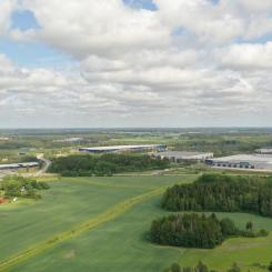 Enköping ligger mitt i Sveriges och Nordens transportkorridor. Foto: Erik Ågerup