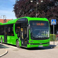 Elbuss i Eslöv. Foto: Wikimedia Commons