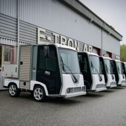 Uppskattat behov inom ramavtalet är 20 fordon. Foto: E-Tron