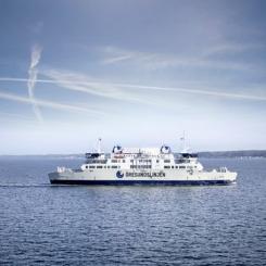 Färjorna över Öresund har haft den mest trafikerade november på de senaste 17 åren. Pressbild: Molslinjen A/S