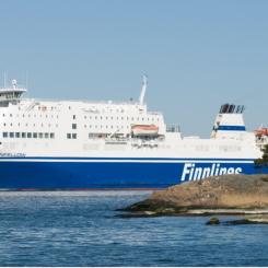 Fartyget Finnfellow har tidigare trafikerat Malmö–Travemünde-rutten. Foto: Finnline