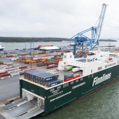 Finnlines är i färd med att bygga två nya gods- och passagerarfartyg. Foto: Finnlines