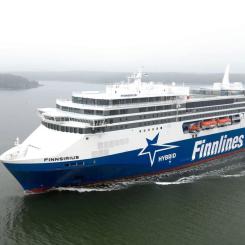 Från och med 1 januari 2024 ingår rederier i EU:s system för handel med utsläppsrätter. Foto: Finnlines