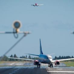 Fortsatt återhämtning i flygresandet under 2022 menar Swedavia. Foto: Swedavia