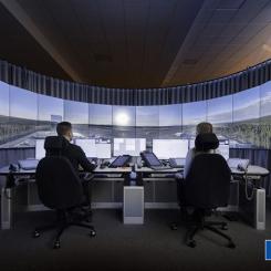 LFV Remote Tower Service, eller flygtrafikledning på distans Fotograf: LFV