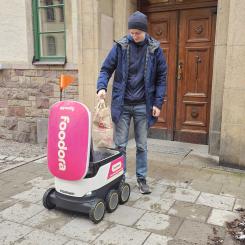 Matleverans. Foto: Foodora
