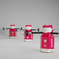 Tele2 och Aerit meddelar sin gemensamma satsning på drönarleveranser. Foto: fodora