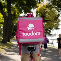Foodora är den största leveransplattformen i Norden. Foto: Foodora