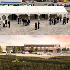 12 000 kvadratmeter logistik byggs i Staffanstorp Foto: Freja