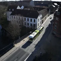 FynBus har tilldelat Nobina trafiken i åtta kommuner och regionaltrafiken på Fyn.. Pressbild: Fynbus