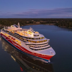 Viking Line vald till Årets hållbara aktör och Årets transportbolag. Foto: Viking Line