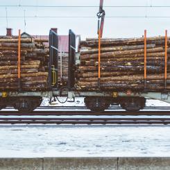 Godstrafiken längs den uppfräschade Västerdalsbanan förväntas få en betydande ökning under det kommande året. Foto: Robert larsson/unsplash