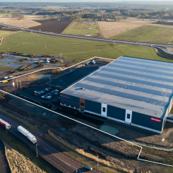 Logicenters förvärvar fastighet på 23 040 m2 i Götene, Västra Götalands län. Foto: Logicenters
