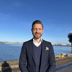 Henrik Nanfeldt. Foto: Hallands Hamnar