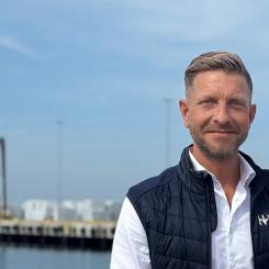 Henrik Nanfeldt ny vice VD. Foto: Hallands Hamnar