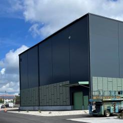 Logistikcentret i Halmstad. Foto: Corem