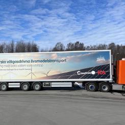 Fossilfri leverans. Fotograf: Henrik Lae