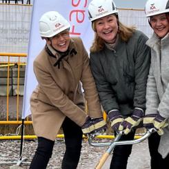 ICA Fastigheter investerar sammanlagt 1,8 miljarder i det nya fryslagret. Foto: ICA Fastigheter