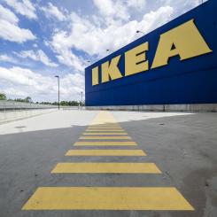 IKEAs robotlager i Kållered blev en flopp. Arkivbild