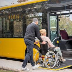 Bussarna, under varumärkena Mercedes-Benz och Setra (i bilden), stod för en signifikant del av ökningen med 26 168 sålda bussar. Foto: Setra Buses